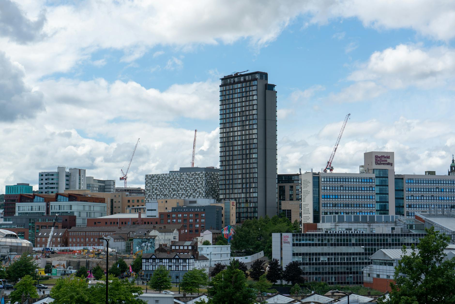 Sheffield cityscape